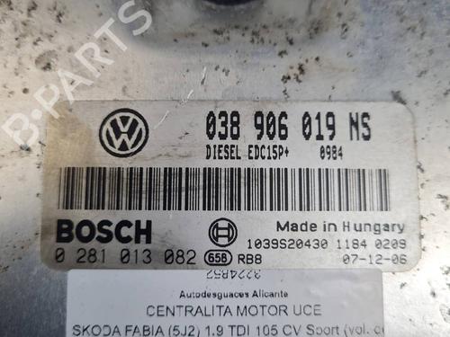 Engine control unit (ECU) SKODA FABIA II (542) 1.9 TDI | BP38346180M57 - Image 4