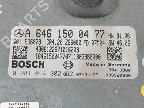Engine control unit (ECU) MERCEDES-BENZ SPRINTER 3,5-t Van (B906) 311 CDI (906.631, 906.633, 906.635, 906.637) | BP13913842M57 