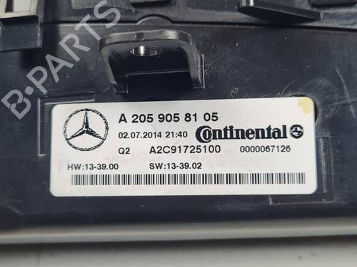 Climate control MERCEDES-BENZ C-CLASS T-Model (S205) C 220 BlueTEC / d (205.204) | BP29763172I5 