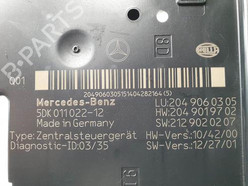 Fuse box MERCEDES-BENZ C-CLASS Coupe (C204) C 220 CDI (204.302) | BP25139291E1 - Image 7