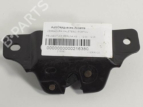 Used Tailgate lock Tailgate lock PEUGEOT 206 Hatchback (2A/C) 1.6 16V (109 hp) 6855612 6855612