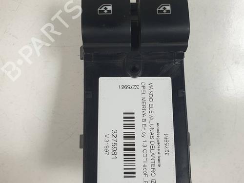 Used Left front window switch Left front window switch OPEL MERIVA B MPV (S10) 1.3 CDTI (75) (95 hp) 34511522 34511522