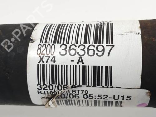 Right front driveshaft RENAULT LAGUNA II (BG0/1_) 2.0 dCi (BG1T) | BP24969718M39 