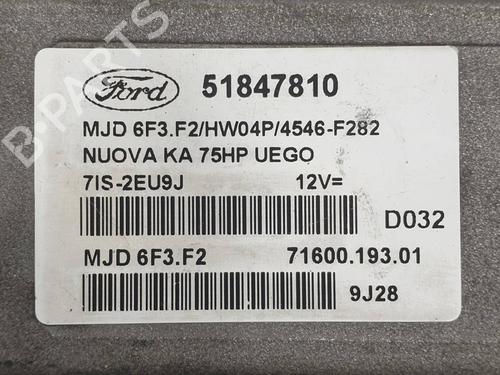 Engine control unit (ECU) FORD KA (RU8) 1.3 TDCi | BP38433504M57 - Image 4