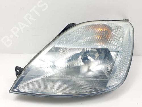 Used Left headlight FORD FIESTA V (JH_, JD_) 1.4 TDCi (68 hp) 22686552