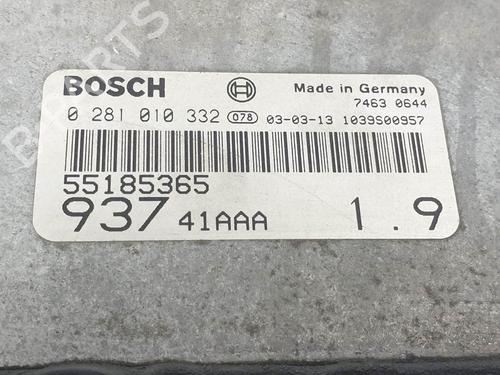 Engine control unit (ECU) ALFA ROMEO 147 (937_) 1.9 JTD (937AXD1A, 937BXD1A) | BP25138060M57 - Image 4