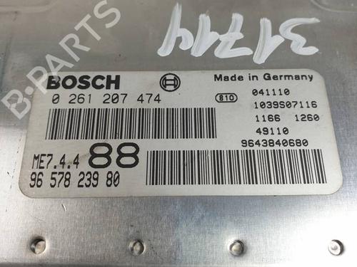 Engine control unit (ECU) PEUGEOT 307 (3A/C) 1.6 16V | BP30049818M57