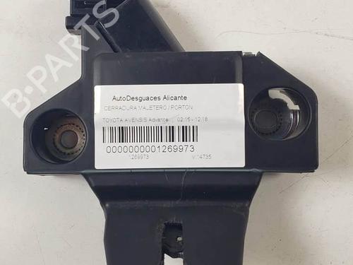 Tailgate lock TOYOTA AVENSIS Saloon (_T27_) 1.8 VVT-i (ZRT271_, ZRT271R) | BP29274890C101 