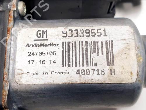 Front right window mechanism OPEL MERIVA A MPV (X03) 1.4 16V Twinport (E75) | BP24990274C23 