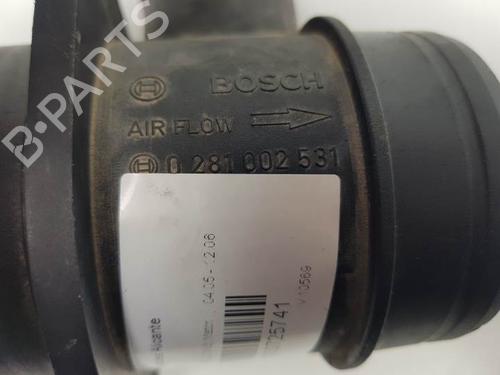 Mass air flow sensor VW POLO (9N_, 9A_) 1.4 TDI | BP11055496M95 