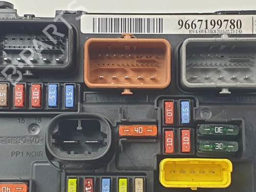 Fuse box CITROËN C3 Picasso (SH_) 1.6 HDi | BP24915921E1 