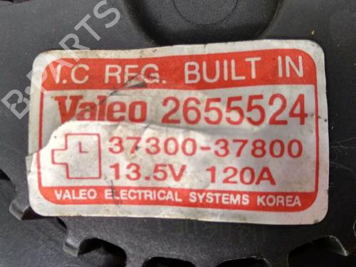 Alternator HYUNDAI TUCSON (JM) 2.7 All-wheel Drive | BP8062468M7 