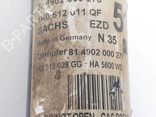 Left rear shock absorber SEAT LEON (1P1) 1.9 TDI | BP17639908M18 