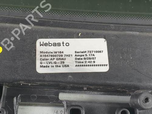 Sunroof MERCEDES-BENZ M-CLASS (W164) ML 320 CDI 4-matic (164.122) | BP11792382C124 