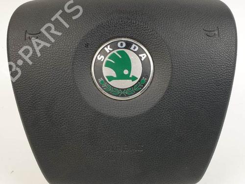 Used Driver airbag SKODA OCTAVIA II (1Z3) 1.9 TDI (105 hp) 25117512