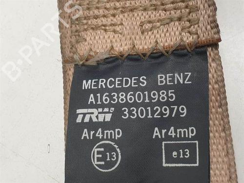 Rear left seatbelt MERCEDES-BENZ M-CLASS (W163) ML 270 CDI (163.113) | BP10322602I29 