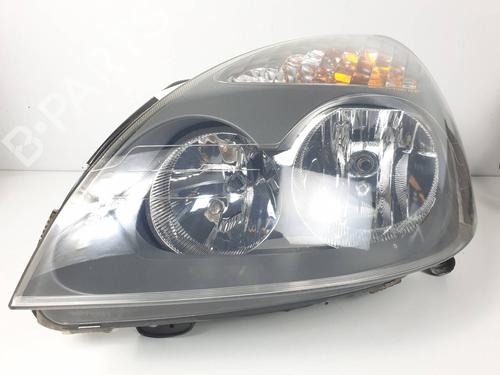 Used Left headlight Left headlight RENAULT CLIO II (BB_, CB_) 1.5 dCi (B/CB07) (65 hp) 34511077 34511077