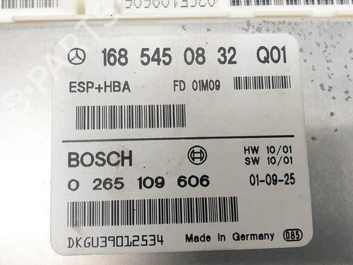 Control unit MERCEDES-BENZ A-CLASS (W168) A 170 CDI (168.009, 168.109) | BP18268290M11 