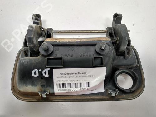 Front right exterior door handle OPEL ASTRA F Hatchback (T92) 1.4 i (F08, M08, F68, M68) | BP8491140C129 