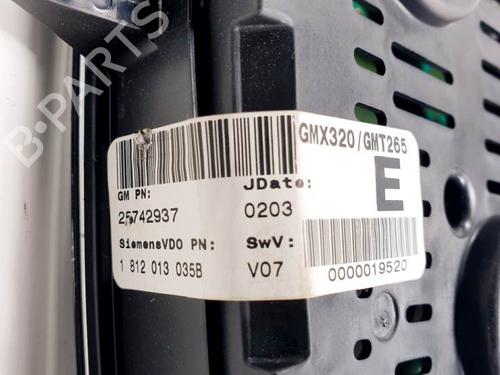 Instrument cluster CADILLAC CTS 3.2 | BP16306744C47 