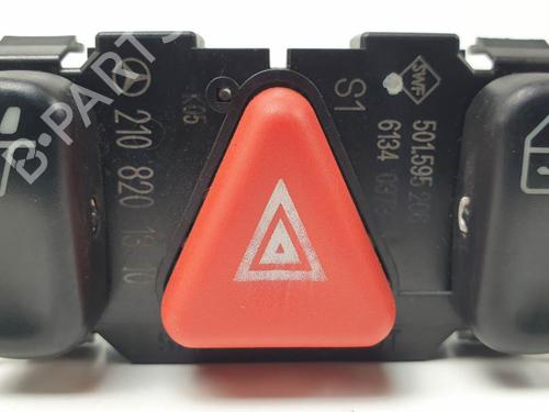 Used Warning switch Warning switch MERCEDES-BENZ E-CLASS (W210) E 290 Turbo-D (210.017) (129 hp) 24585853 24585853