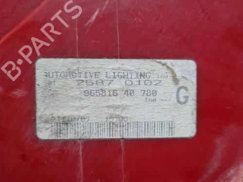 Left taillight PEUGEOT 607 (9D, 9U) 2.7 HDi 24V | BP38165686C34 - Image 5