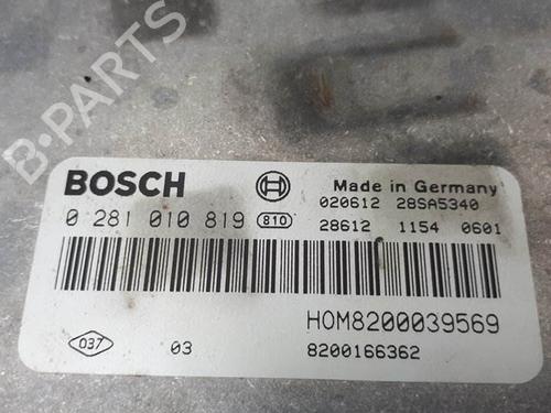Engine control unit (ECU) RENAULT MEGANE I Coach (DA0/1_) 1.9 dCi (DA05, DA1F) | BP16074290M57 