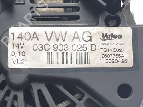 Alternator VW GOLF VI (5K1) 1.4 TSI | BP29474264M7