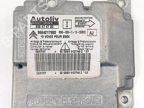 Used ECU airbags CITROËN C4 Grand Picasso I (UA_) 2.0 HDi 138 (136 hp) 17585082