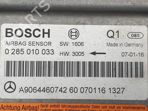 ECU airbags MERCEDES-BENZ SPRINTER 3,5-t Van (B906) 311 CDI (906.631, 906.633, 906.635, 906.637) | BP24930068M53 
