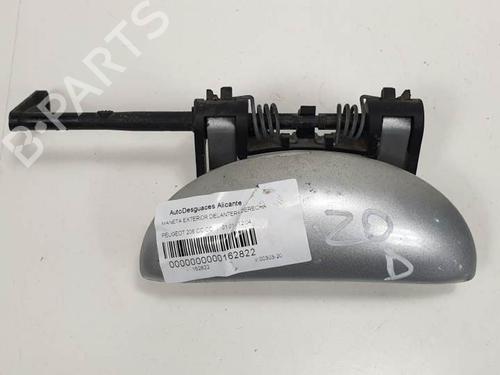 Used Front right exterior door handle PEUGEOT 206 CC (2D) 2.0 S16 (136 hp) 6847232