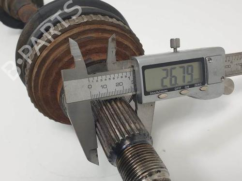 Right front driveshaft HONDA CIVIC VI Fastback (MA, MB) 1.6 16V (MB4) | BP24990584M39 