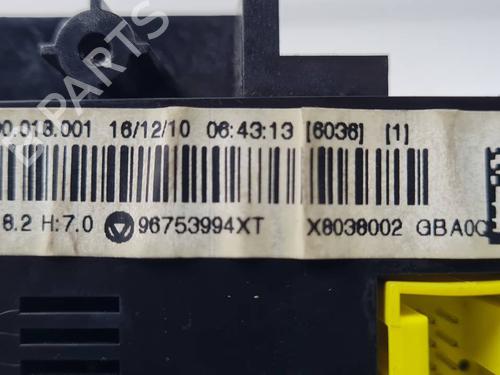 Climate control CITROËN C3 II (SC_) 1.4 HDi 70 (SC8HZC, SC8HR0, SC8HP4) | BP29321802I5 