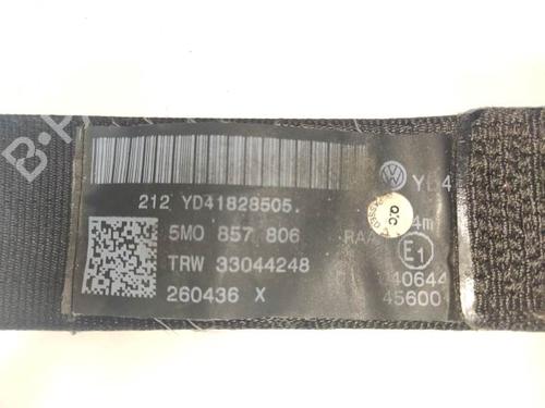 Rear right seatbelt VW GOLF PLUS V (5M1, 521) 2.0 TDI | BP8390658I28 