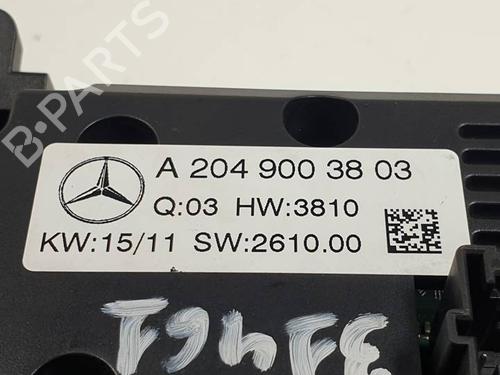 Climate control MERCEDES-BENZ C-CLASS (W204) C 200 CDI (204.001) | BP29265770I5 