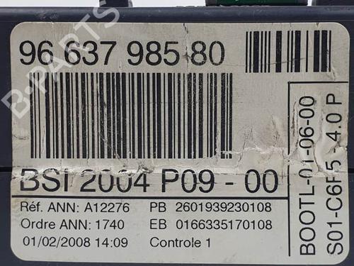 Fuse box CITROËN C4 I (LC_) 1.4 16V | BP28499000E1