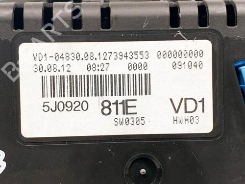 Cockpit SKODA FABIA II (542) 1.2 TSI | BP16249251C47
