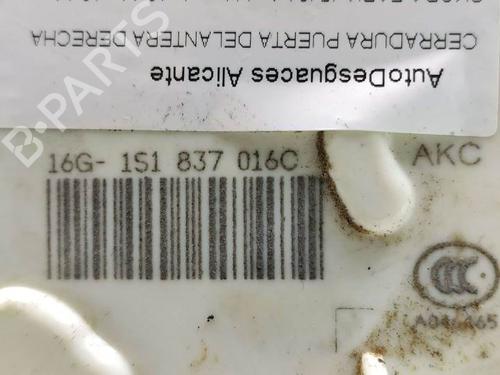 Front right lock SKODA FABIA II (542) 1.2 | BP8170106C97 