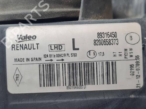 Left headlight RENAULT MODUS / GRAND MODUS (F/JP0_) 1.5 dCi (FP0F, JP0F) | BP34514654C28  - Image 6