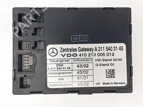 Used Comfort control module Comfort control module MERCEDES-BENZ E-CLASS T-Model (S211) E 320 T CDI (211.226) (204 hp) 18247535 18247535