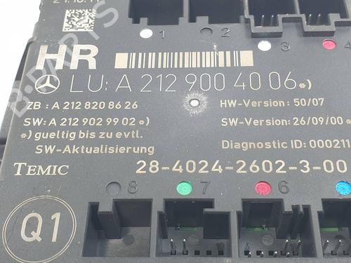 Electronic module MERCEDES-BENZ C-CLASS T-Model (S204) C 250 CDI (204.203) | BP29763342M83 - Image 5