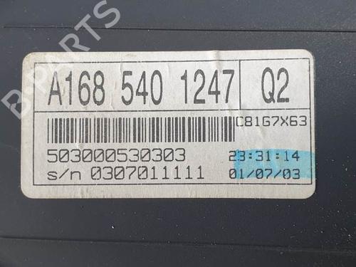 Instrument cluster MERCEDES-BENZ A-CLASS (W168) A 170 CDI (168.009, 168.109) | BP25908573C47 