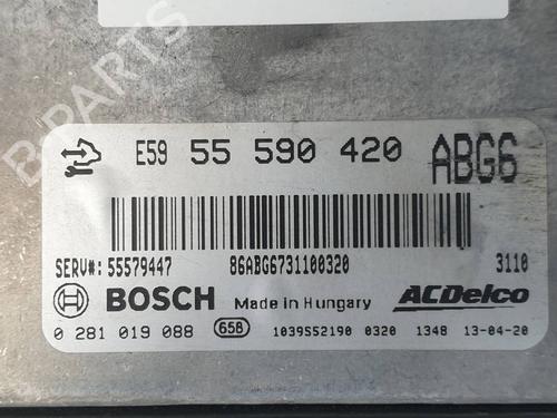 Engine control unit (ECU) OPEL INSIGNIA A (G09) 2.0 CDTI (68) | BP30525272M57 - Image 4