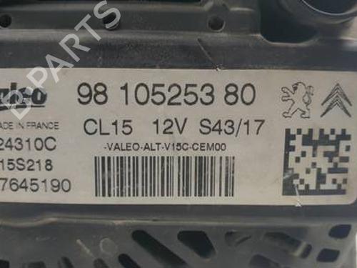 Alternator CITROËN C3 AIRCROSS II (2R_, 2C_) 1.5 BlueHDi 100 (2CYHYJ) | BP31240820M7 