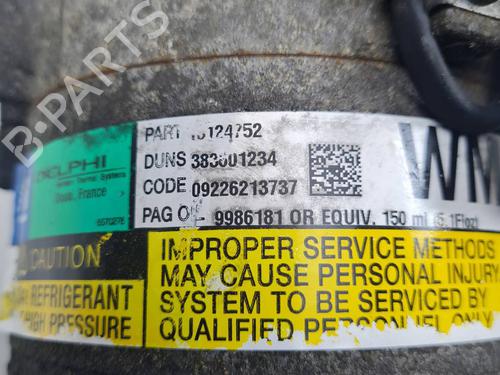 AC compressor OPEL ASTRA H TwinTop (A04) 1.9 CDTi (L67) | BP34513230M34 - Image 5