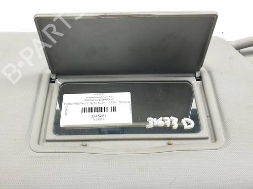 Right sun visor FORD FIESTA VI (CB1, CCN) 1.5 TDCi | BP30504082I2 - Image 3