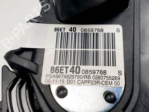 Pedal CITROËN C4 Grand Picasso II (DA_, DE_) 1.2 THP 130 | BP18551187I4 