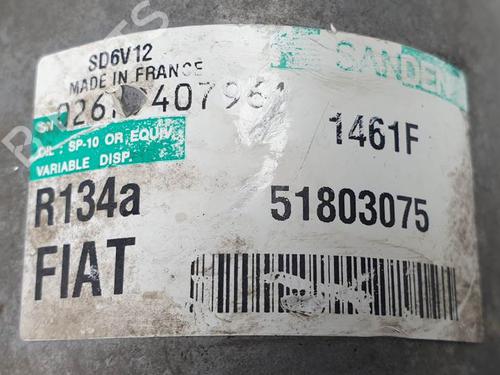 AC compressor FIAT FIORINO MPV (225_) 1.3 JTD Multijet (225BXB1A, 225BXB11) | BP25140540M34 