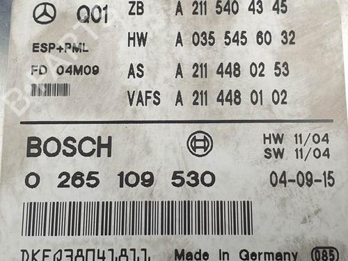 Gearbox control unit MERCEDES-BENZ E-CLASS T-Model (S211) E 280 T CDI (211.223) | BP24340936M52 