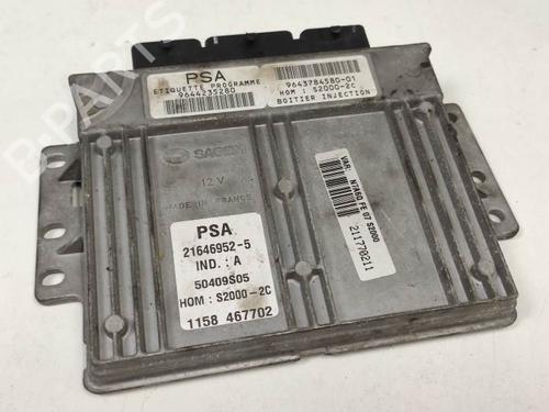 Engine control unit (ECU) CITROËN XSARA Coupe (N0) 1.4 i | BP9855453M57 